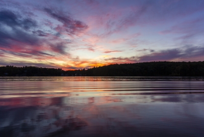 Lake Hortonia Sunset 2015
